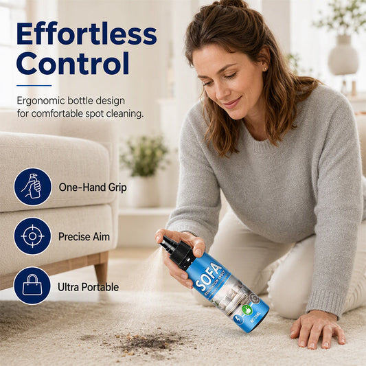 🥳¡VENTA CALIENTE 2026!🥳💞¡MÁS DE 50K VENDIDOS!🛋️✨ ¡50% DE DESCUENTO! Limpiador de Telas sin Enjuague – Solo rocía y limpia – sin agua, sin enjuague. Perfecto para sofás, alfombras y tapicería – ¡fresco en minutos! 🧼💨