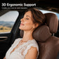 Almohada cervical universal de espuma viscoelástica para reposacabezas de coche