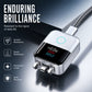 Protector de carga inteligente USB-C con pantalla LED