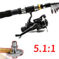 Set Completo de Pesca de Viaje con Bolsa de Transporte
