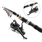 Set Completo de Pesca de Viaje con Bolsa de Transporte
