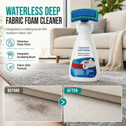 💥 ¡50% DE DESCUENTO! 🛋️ Limpiador de espuma para telas sin agua: refresca instantáneamente alfombras y sofás ✨
