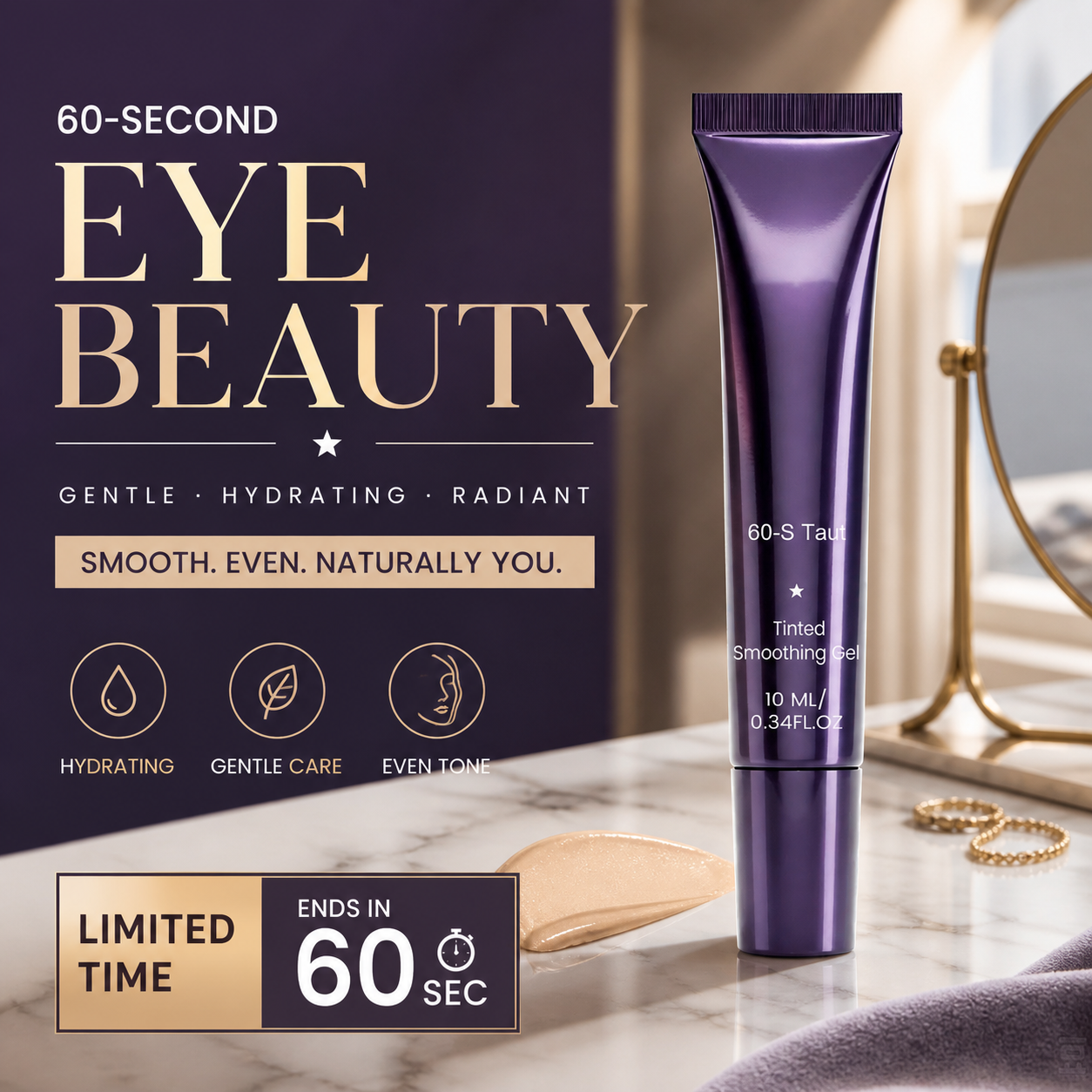 🔥Último día: ¡Compra 1 y llévate 1 gratis!🎁Belleza con efecto en los ojos en 60 segundos✨Gel firmante con color, crema para ojos para la hinchazón y las bolsas bajo los ojos